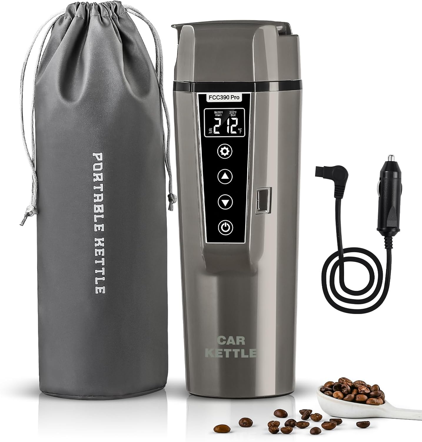 Portable Electric Car Kettle - coffee and tea for entrepreneurs