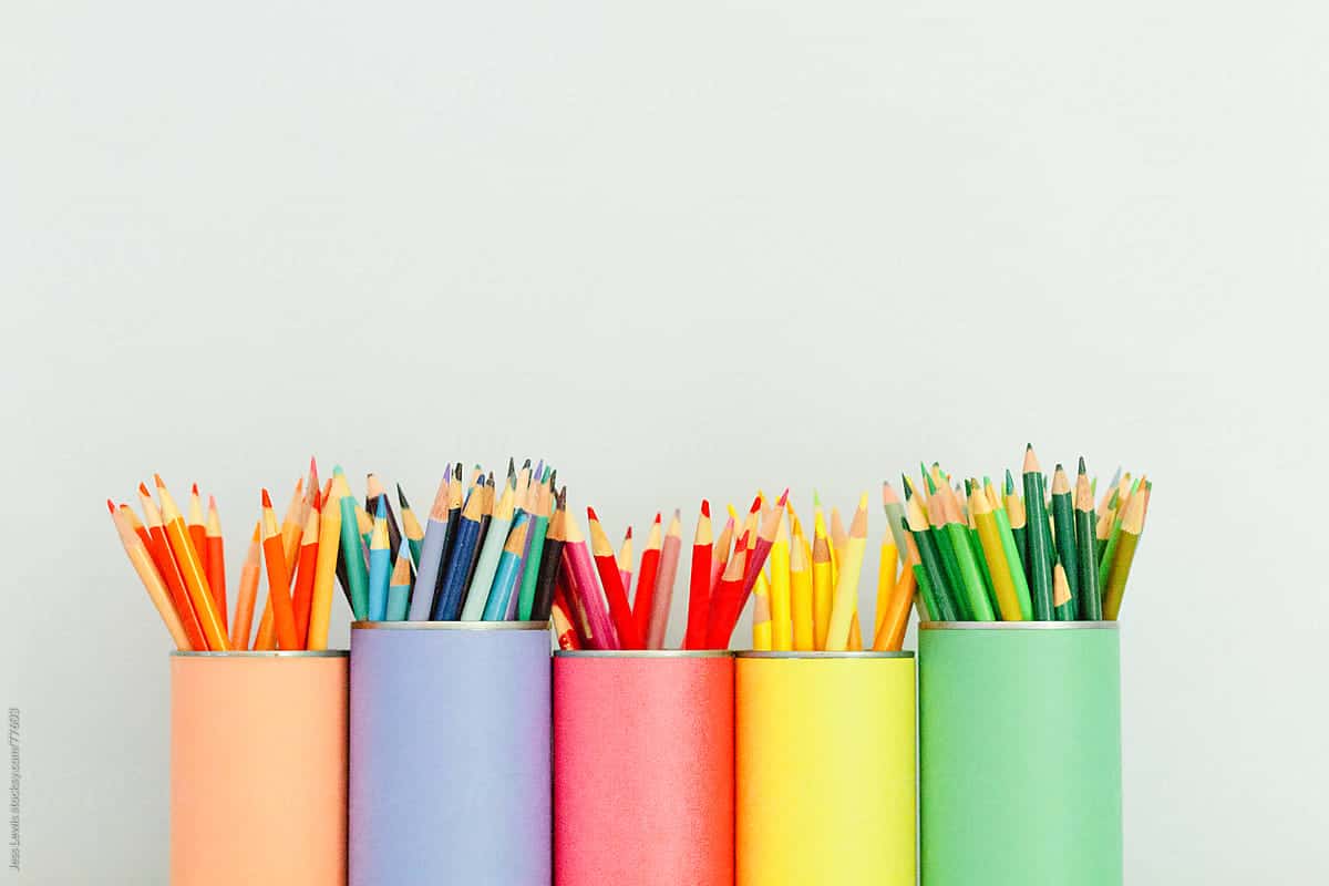 pencils in cups. SEMrush academy